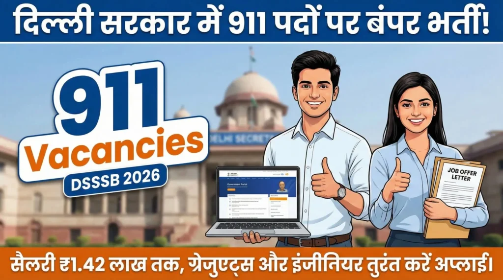DSSSB Recruitment 2026