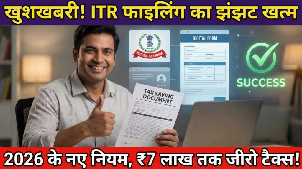 ITR Filing New Rules 2026
