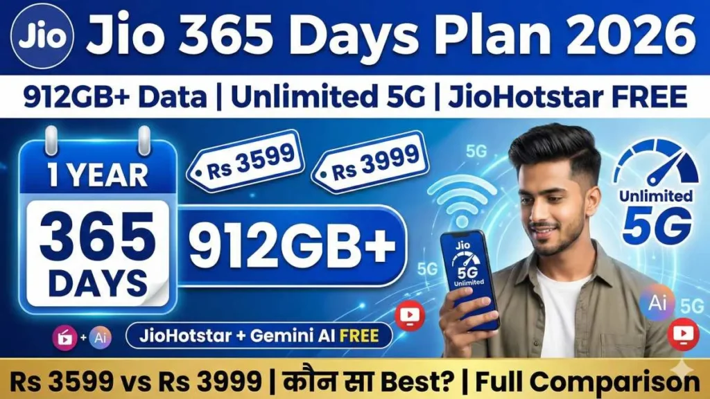 Jio 365 Days Plan 2026