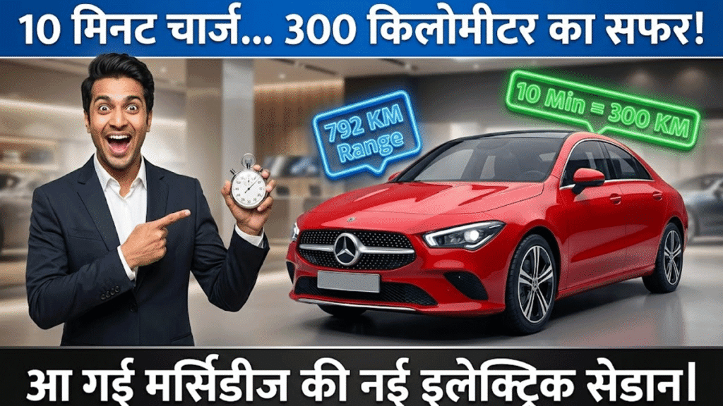Mercedes-Benz CLA Electric revealed in India