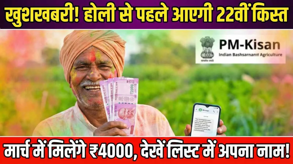 PM Kisan 22nd Installment Date 2026