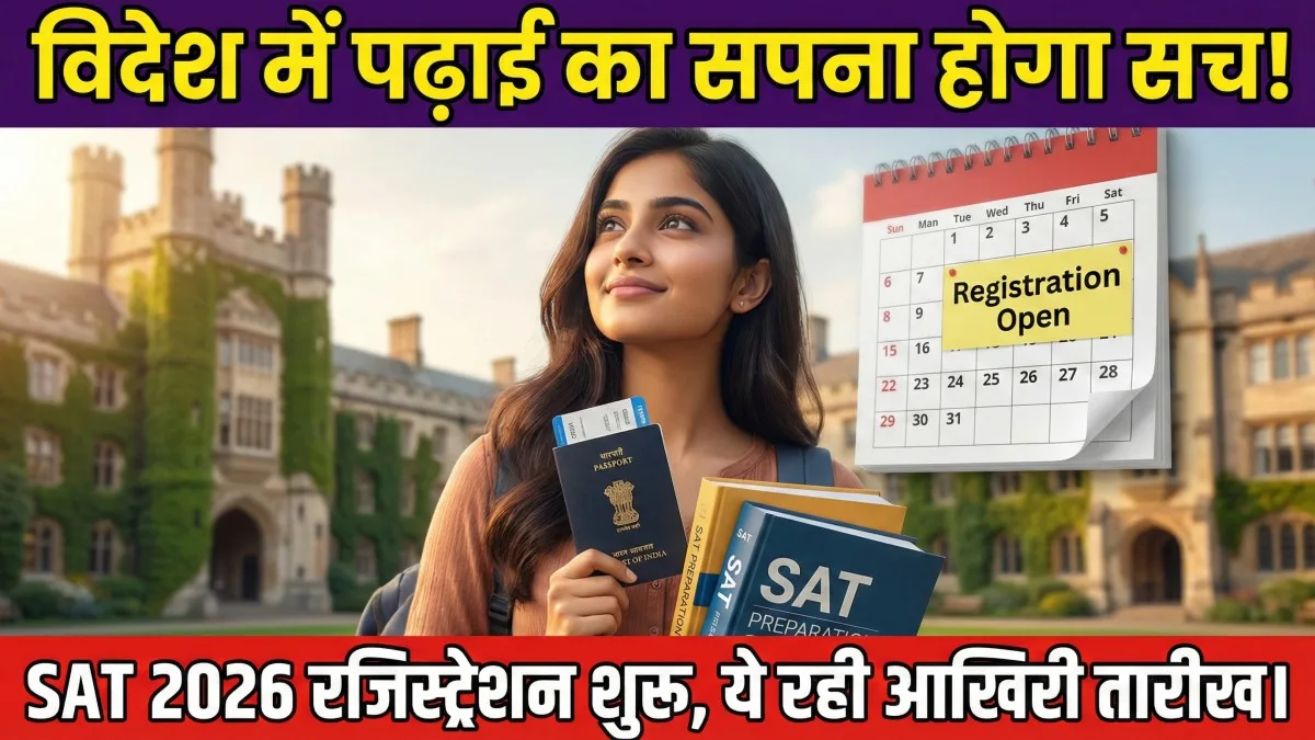 SAT Exam 2026 Registration