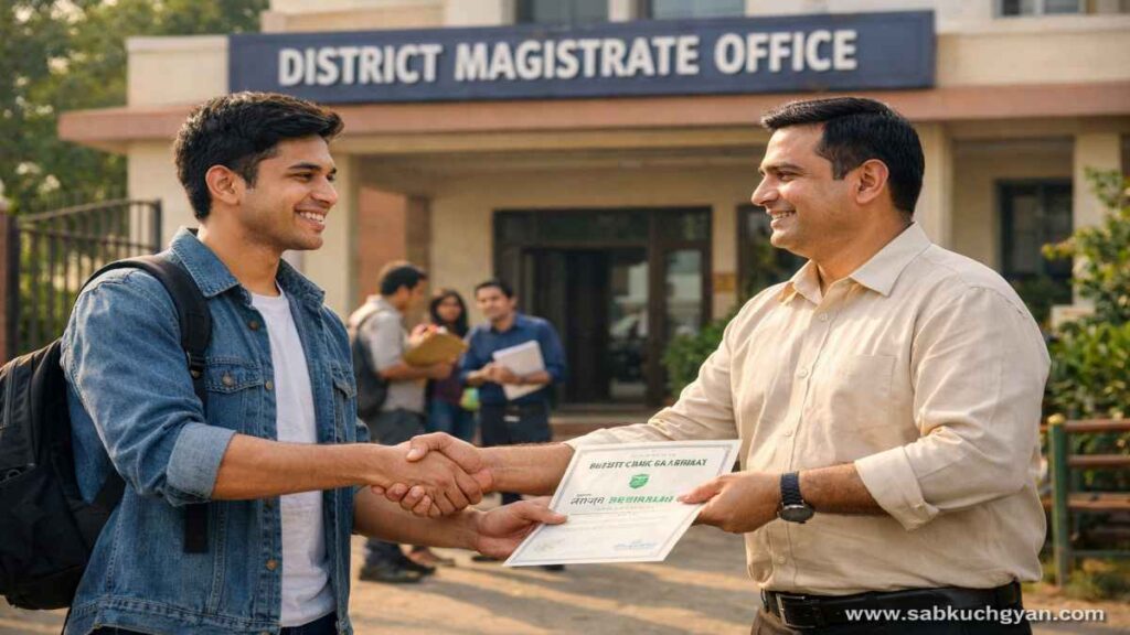 Domicile Certificate Apply