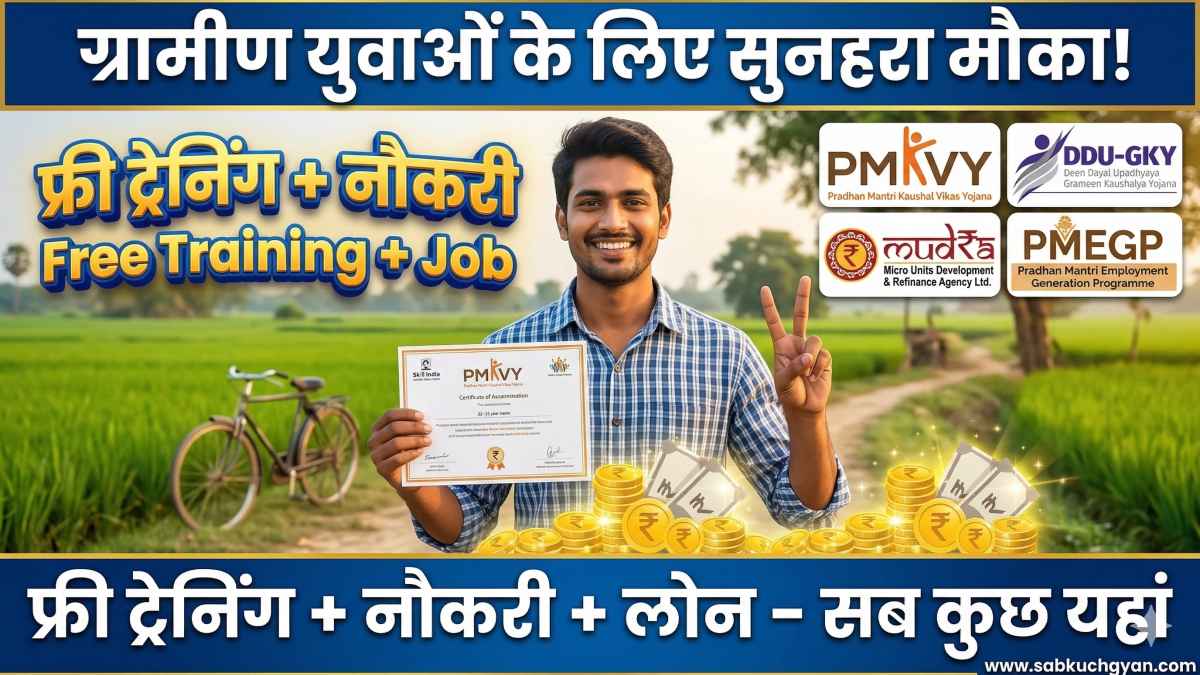 ग्रामीण युवाओं के लिए सरकारी स्कीम 2026
