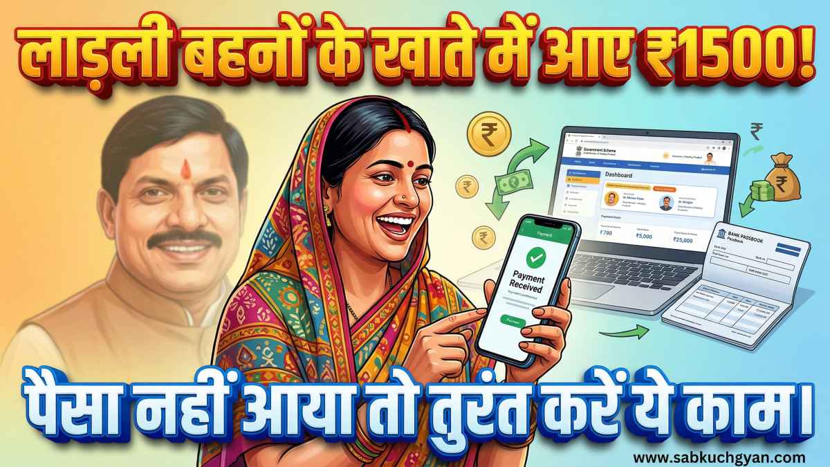 Ladli Behna Yojana 35th Installment Released