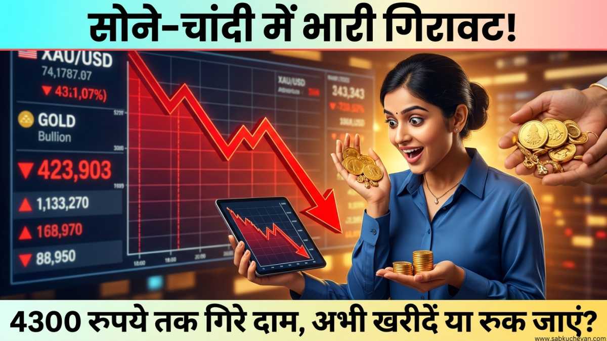 Gold Silver Price Drop