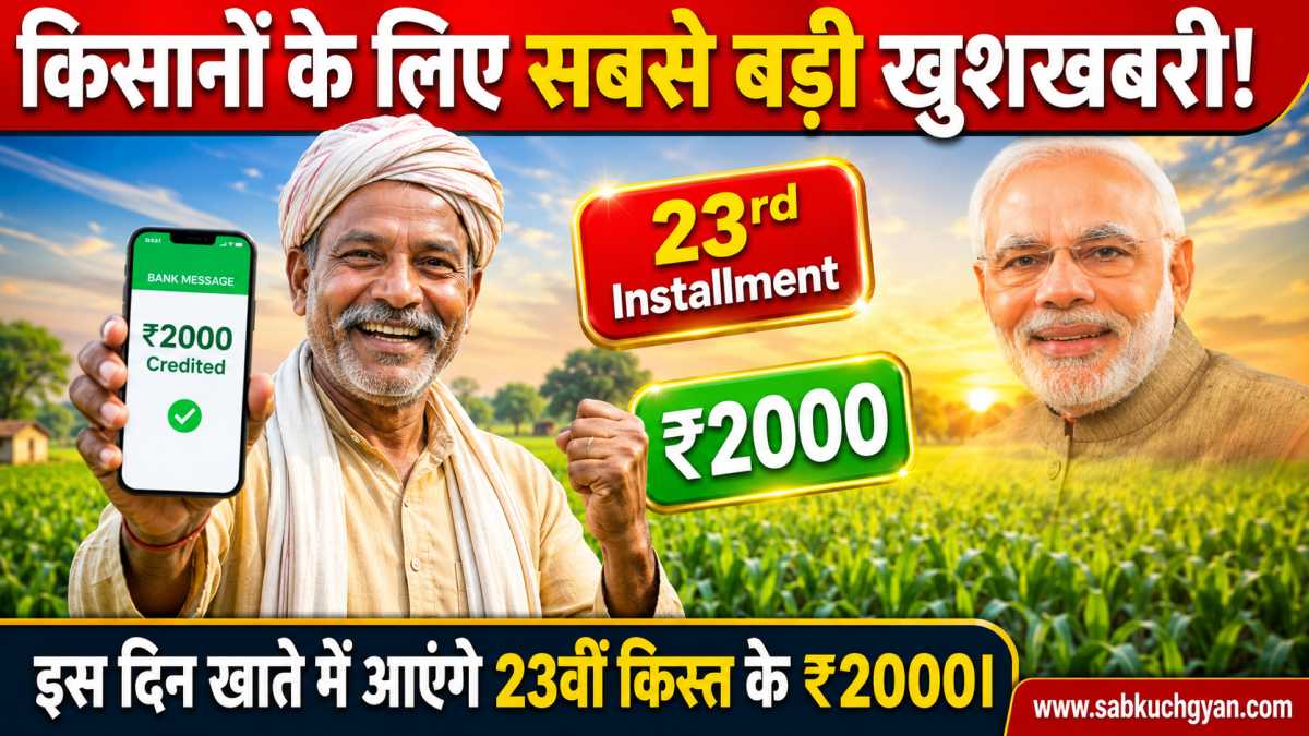 PM Kisan Yojana 23rd Installment