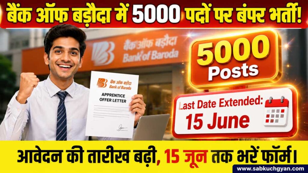 BOB Apprentice Recruitment 2026